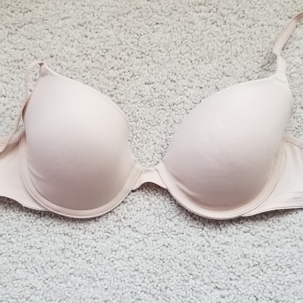 nude victoria's secret bra